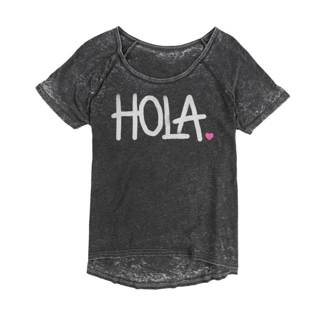 Dreamr Womens Hola Graphic T-Shirt, NWT
